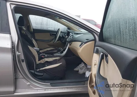 2013 Hyundai Elantra Gls from USA, damaged, VIN 5NPDH4AE0DH335506